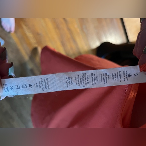 Lululemon Rise and Flow Luxtreme Coral Tank - Picture 7 of 7